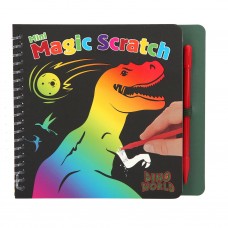 Dino World  Mini Magic-Scratch Book